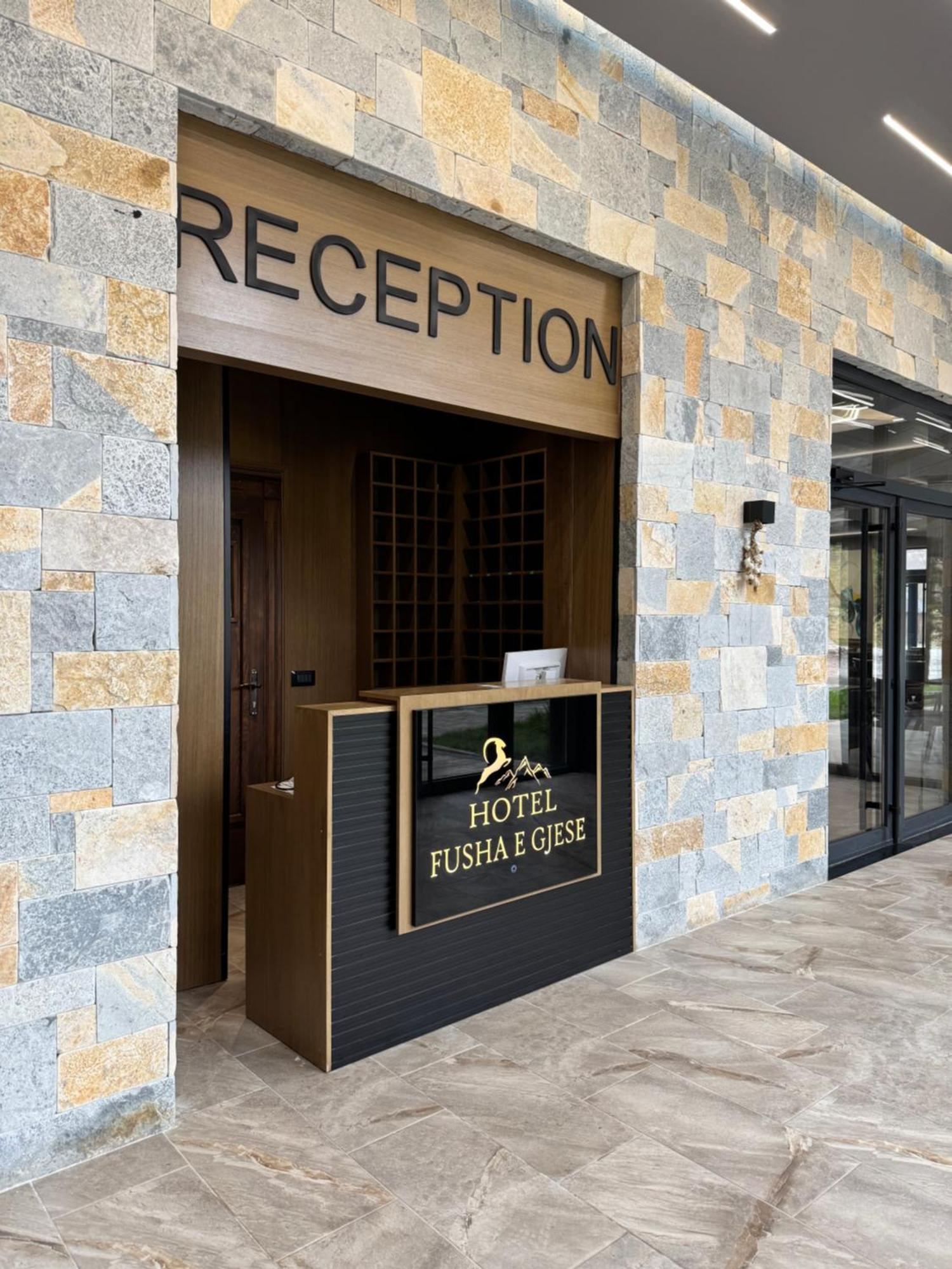 Hotel Fusha E Gjese Valbone Exterior foto